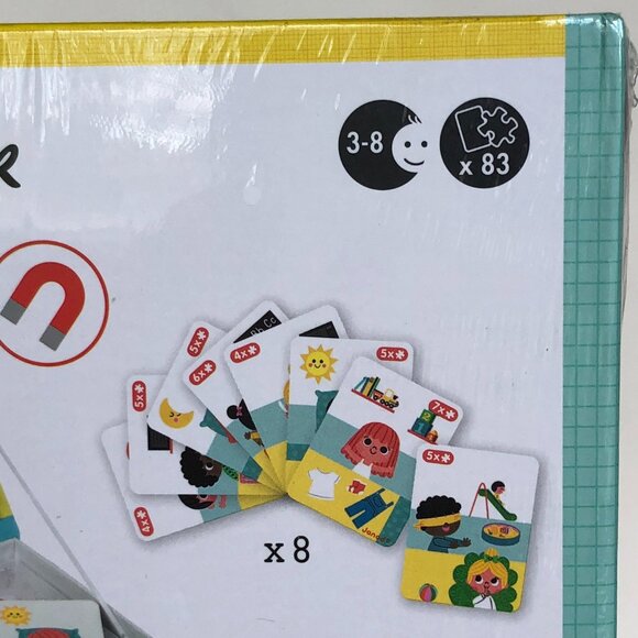 New Sealed Janod Magneti’Book Learn to Tell The Time • 3 to 8 Years - Picture 13 of 13